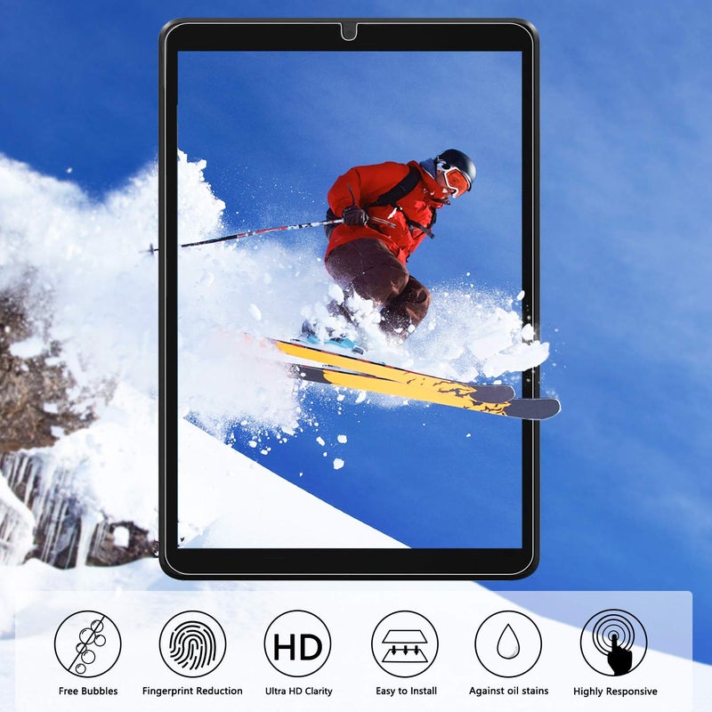 Orzero (2 Pack) Tempered Glass Screen Protector Compatible for Lenovo Tab M8 3rd/2nd/1st Gen 8 inch, Protector De Pantalla 9 Hardness HD Anti-Scratch Full-Coverage (Not for Tab M8 4th 2023) - Image 4